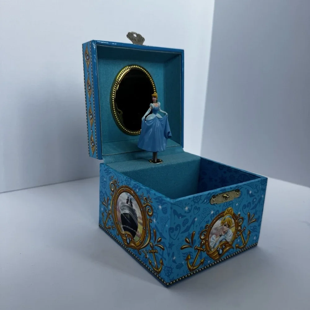 Disney Princess Cruise Line Cinderella Music Jewelry Box Works So This Is Love